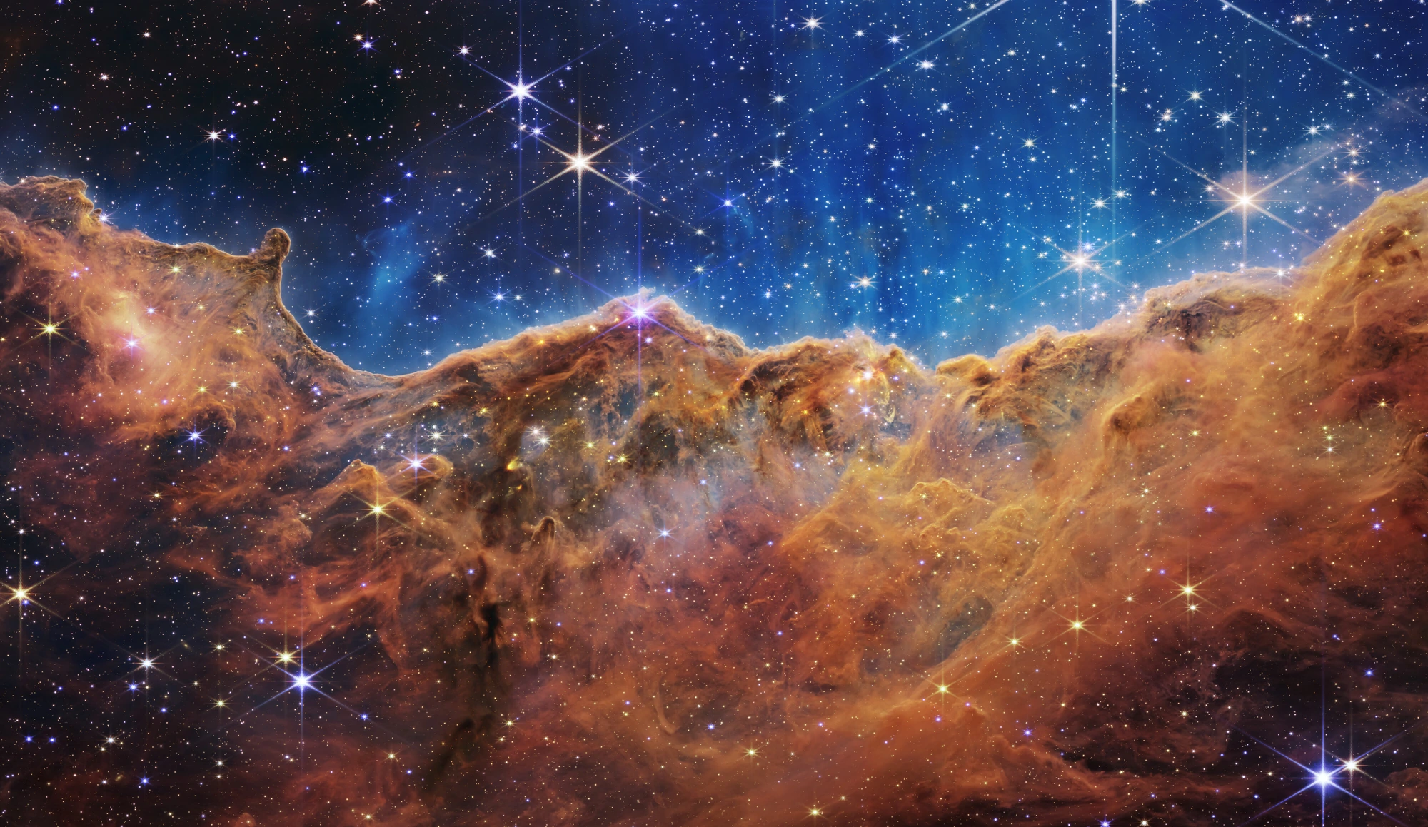Cosmic Cliffs, archival photograph