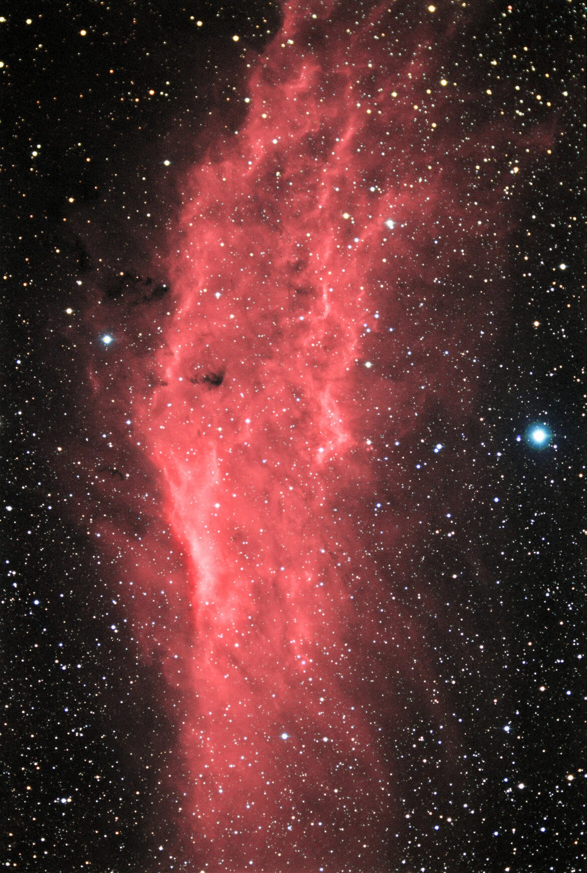 California Nebula, archival photograph