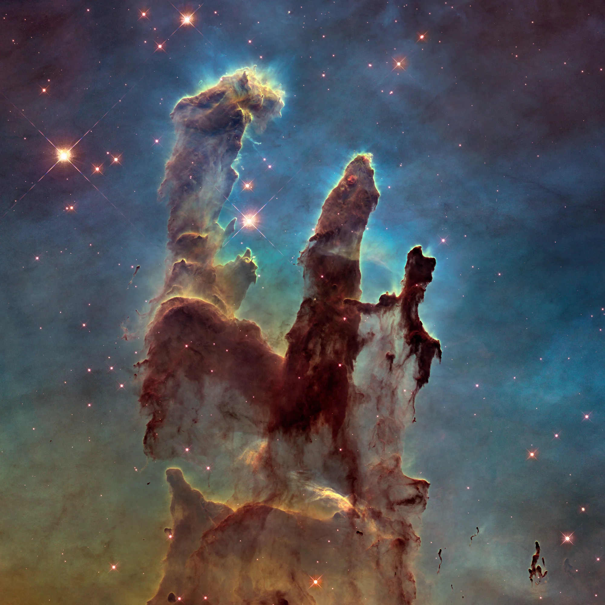Eagle Nebula, archival photograph