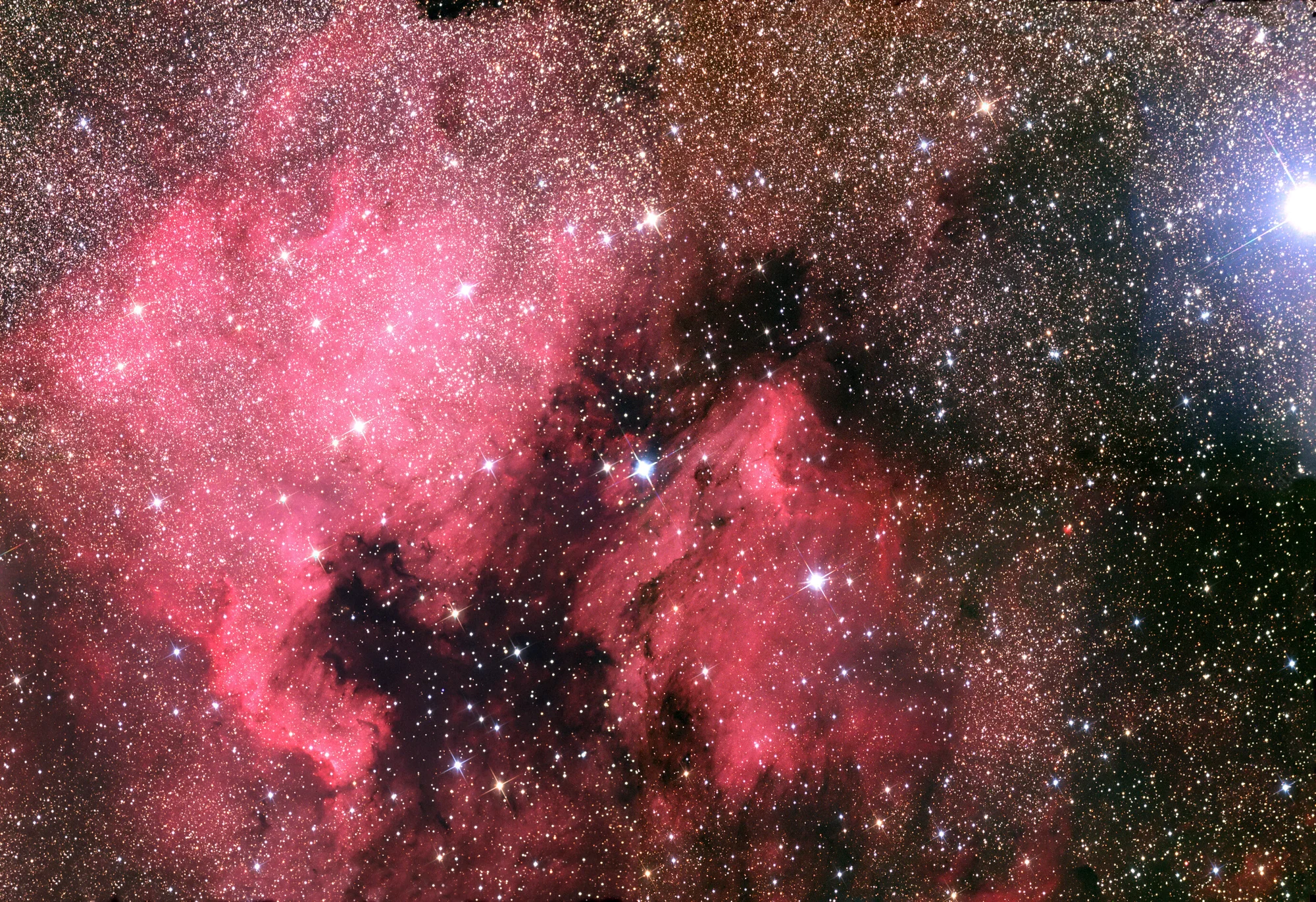North America Nebula, archival photograph