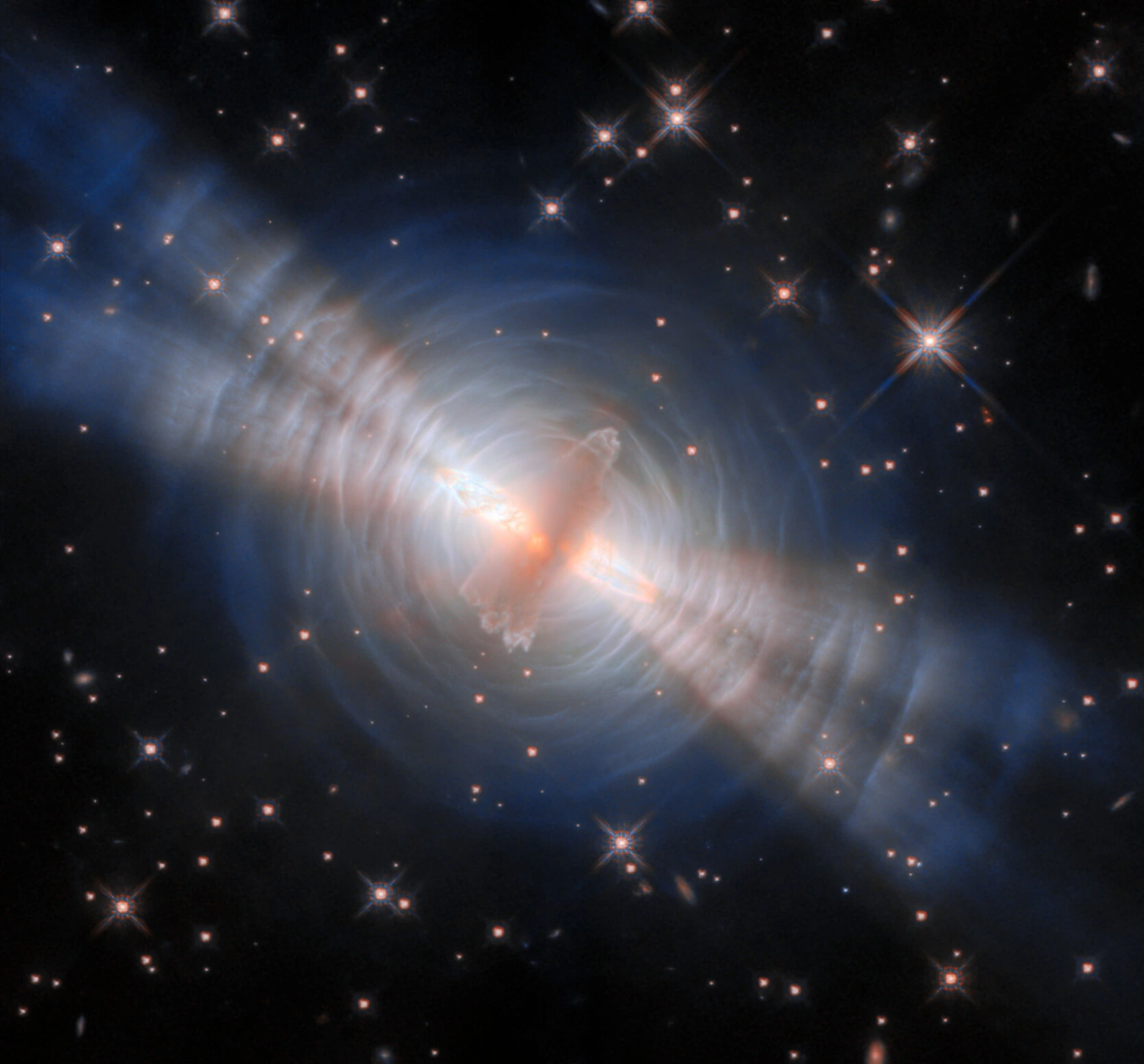 Egg Nebula, archival photograph