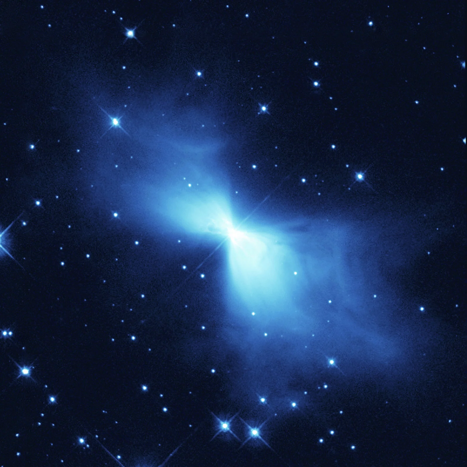 Nébuleuse du Boomerang, photographie d'archives