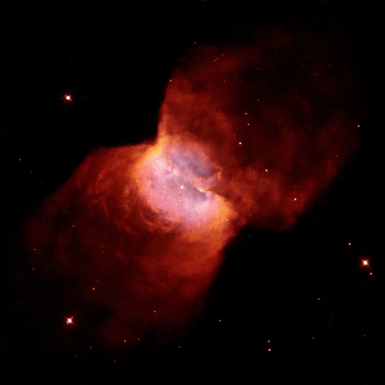 Nébuleuse du Papillon NGC 2346, photographie d'archives