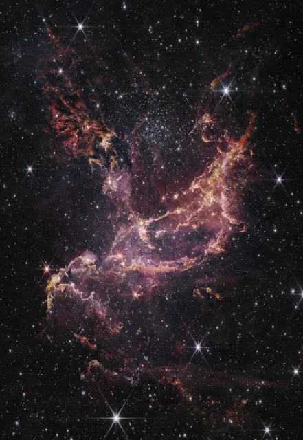 Nébuleuse NGC 346, photographie d'archives