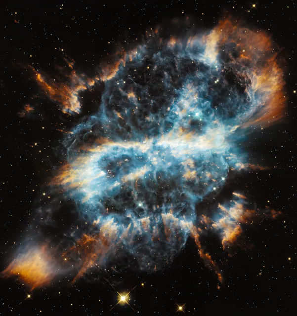 Nébuleuse planétaire NGC 5189, photographie d'archives
